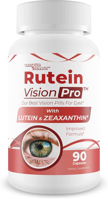 Rutein Vision Pro - Our Best Vision Pills For Eyes - Vitamin A Vision Capsules - Vision Improvement Pills - Rutein Supplement For Eyes - Rutein Eyebright Eye Red Root Hack For Retina Clear Ocular Clog