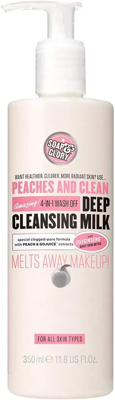 Soap & Glory Peaches And Clean Deep Cleansing Milk 350Ml