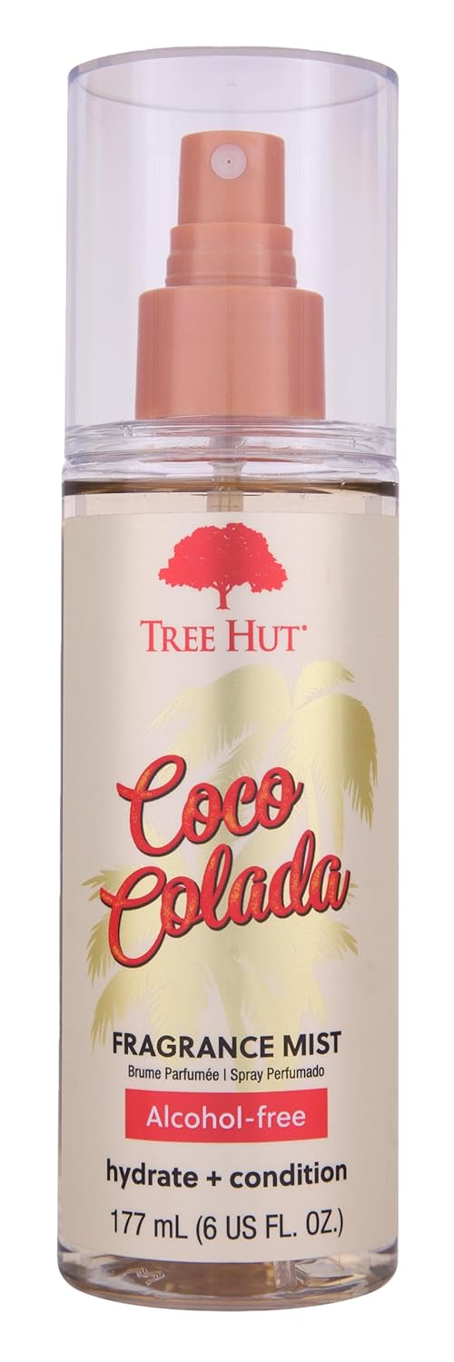 Tree Hut Coco Colada Fragrance Mist | Spritz On For A Refreshed Feel Or Layer With Your Favorite Scents | Versatile Body Spray | 6 Fl Oz