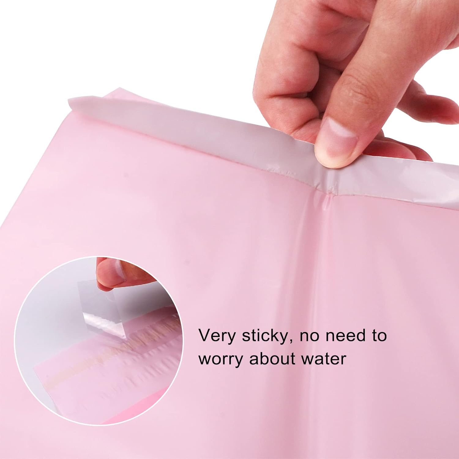 Hipruict Personal Disposal Bags, Set of 100 Sanitary Napkin Disposal Bags, Hide Personal Items, Self Sealing Bag to Seal Smell, Beautiful Light Pink Color, Suitable for Sanitary Napkin (Light Pink) : Health & Household