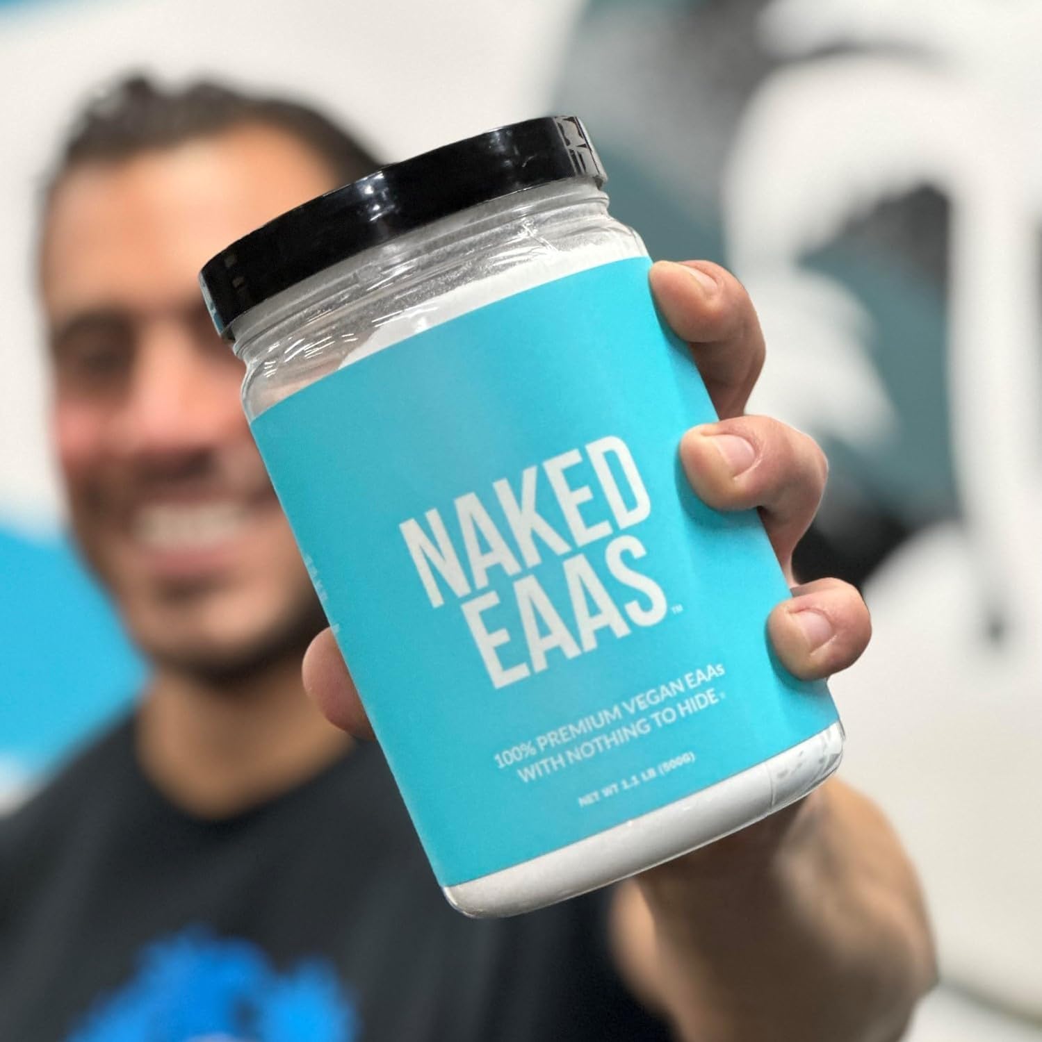 NAKED nutrition Naked Eaas Amino Acids Powder - 50 Servings - Vegan Unflavored Essential Amino Acids 500 Grams - Instantized All Natural Eaa Powder Supplement : Health & Household