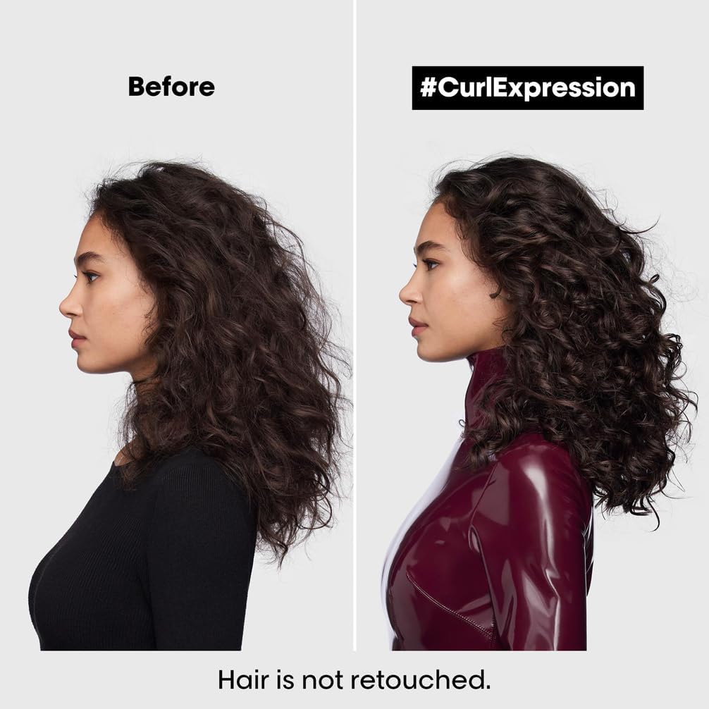 L'Oréal Professionnel Hair Mousse, With Heat Protection, For Curly & Coily Hair, 10-in-1 Multi-Benefit, With Glycerin, Urea H and Hibiscus Seed Extract, Serie Expert Curl Expression, 250 ml : Amazon.co.uk: Beauty
