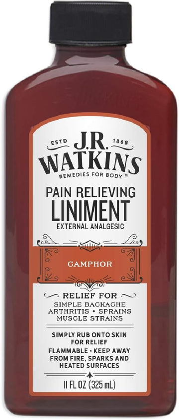 J.R. Watkins Pain Relieving Liniment, Fluid Ounce, Original, 11 Fl Oz (Pack Of 1)