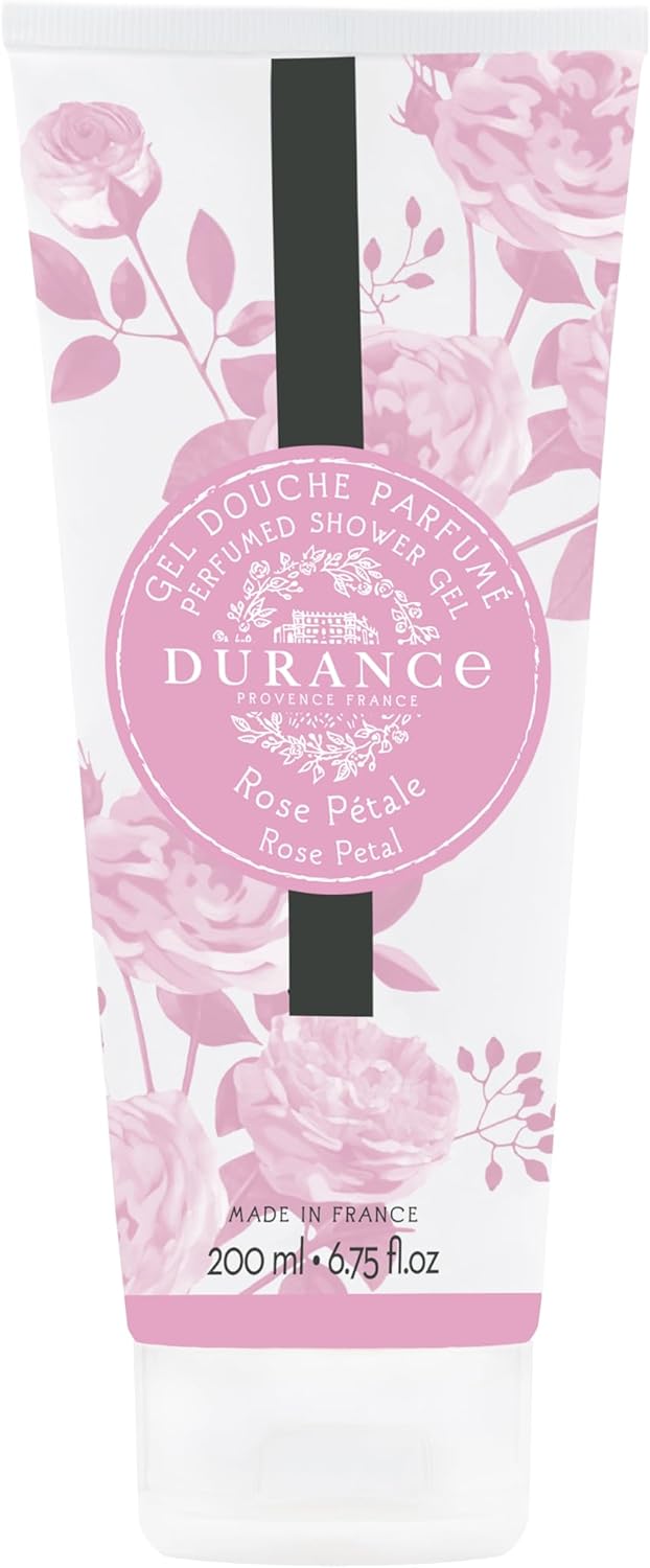 Durance Les Eternelles Natural Shower Gel For Women (200Ml) Rose Petal Fragrance - Women’S Body Wash | Nourishes, Gently Cleanses, Hydrates & Softens Skin