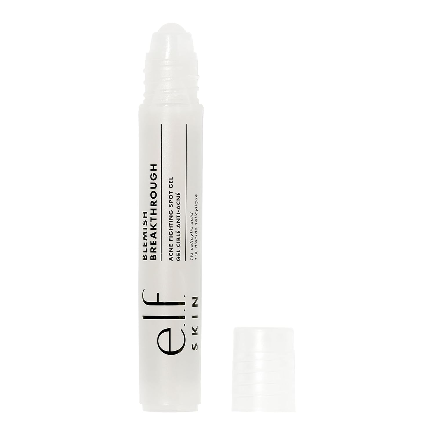 E.L.F. Skin Blemish Breakthrough Acne Fighting Spot Gel, Roll-On For Treating Blemishes, Made With Salicylic Acid, Vegan & Cruelty-Free