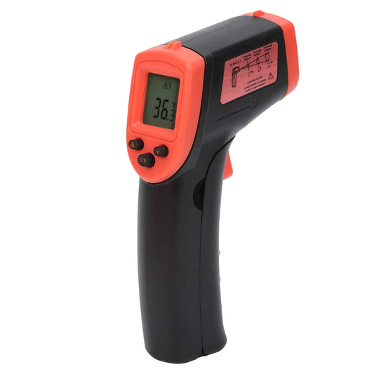 Industrial Thermometer Non Contact Digital Temperature Gun Hand Held Temperature Gun with LCD Display -50 to 600? for Cooking HVAC Electrical Engineering(-58 to 1112°F)(red)
