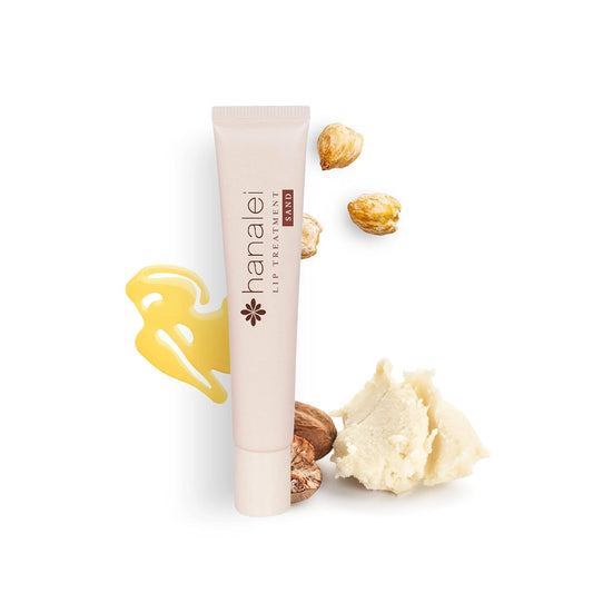 Hanalei Lip Treatment For Dry, Chapped Lips – Intensive Overnight Moisturizer With Kukui Oil, Shea Butter & Grapeseed Oil – Hydrating Balm For Healing Cracks – Rose Pink Tint, 15G – Cruelty-Free