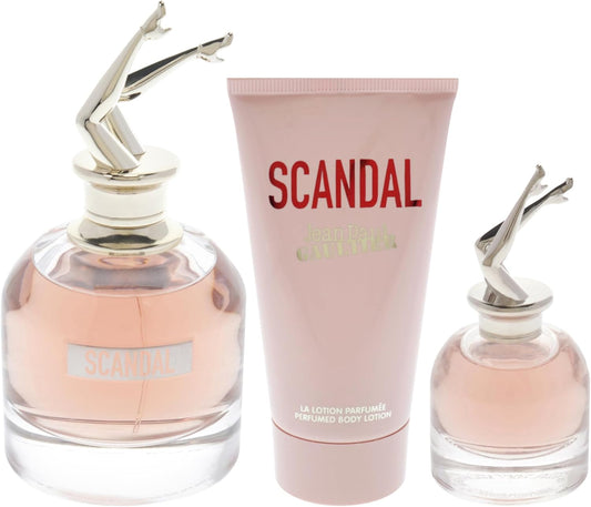 Scandal By Jean Paul Gaultier For Women - 3 Pc Gift Set 2.7Oz Edp Spray, 0.20Oz Edp Spray, 2.5Oz Perfumed Body Lotion
