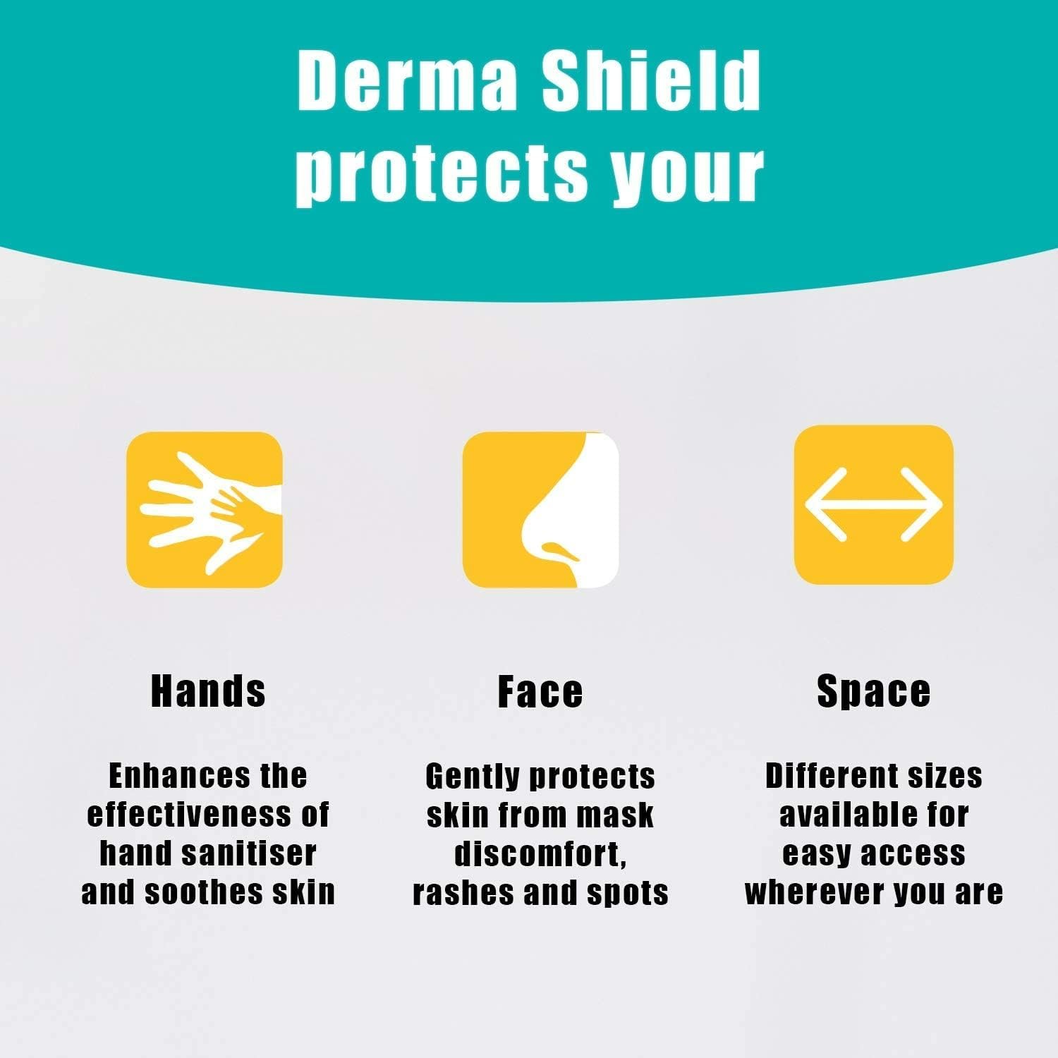 Derma Shield Barrier Cream 500ml Mousse - The Ultimate Waterproof Skin Shield for Hands, Body, Face - Clinically Proven Protection and Relief for Contact Dermatitis, Dry Skin : Amazon.co.uk: Beauty