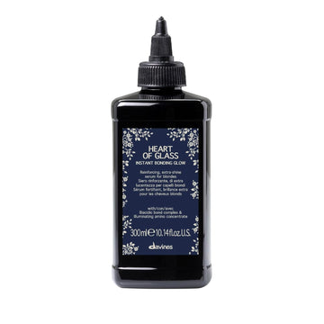 Davines Heart Of Glass Instant Bonding Glow, Reinforcing Shine Serum, Lightweight Treatment For Blonde And Color-Treated Hair, 10.14 Fl. Oz