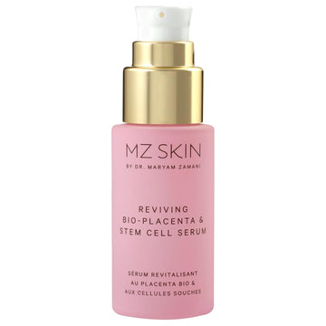 Mz Skin Reviving Bio-Placenta & Stem Cell Serum - Night Treatment For Powerful Rejuvenation, With Peptides, Squalane & Hyaluronic Acid, Perfect For Anti-Aging, Wrinkles & Fine Lines