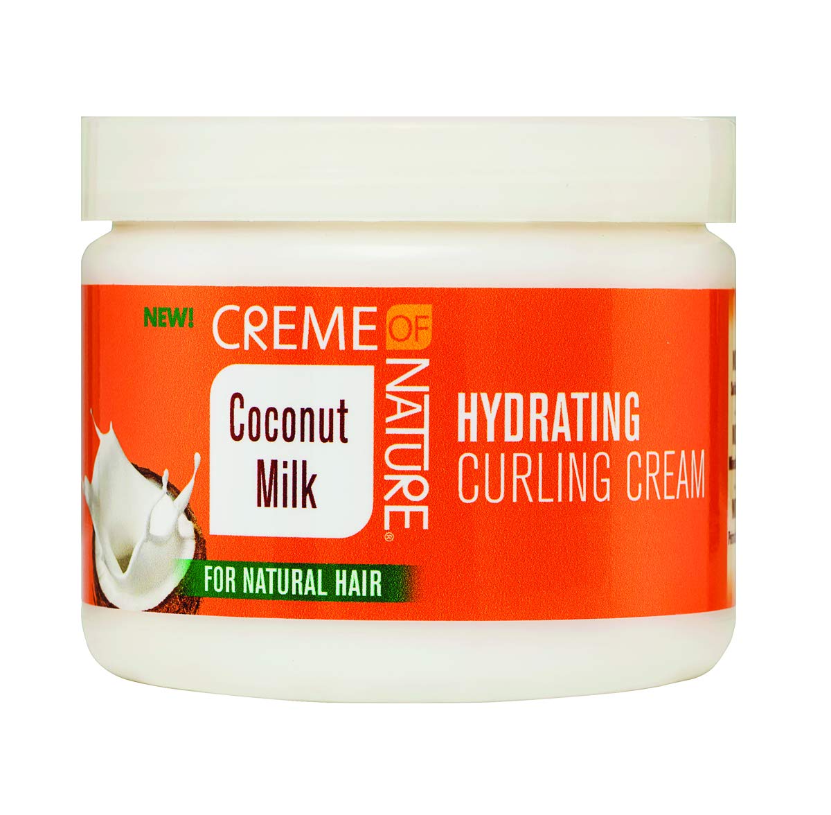 Creme Of Nature Hydrating Curling Cream, Coconut Milk Detangling And Conditioning Formula For Normal Hair, 11.5 Oz