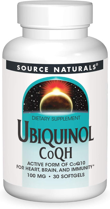 Source Naturals Ubiquinol Coqh 100Mg Serving - 30 Softgels