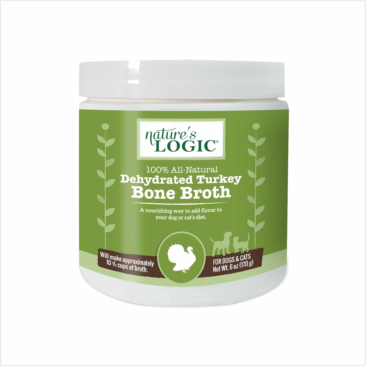 Nature'S Logic Dehydrated Turkey Bone Broth, 6Oz