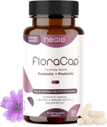 Vaginal Probiotics for Women - 30 Oral Capsules - Heale Doctor Formulated Probiotics for Feminine Health, pH, Urinary Tract & Healthy Vaginal Flora - Reduce Odor, Itching, & Discomfort