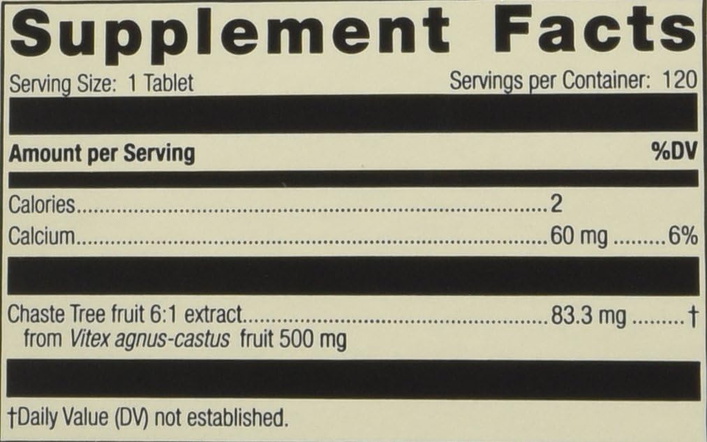 Mediherb Chaste Tree 120 Tabs : Health & Household