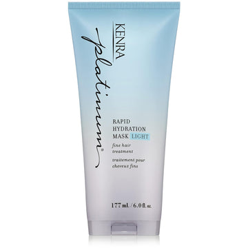 Kenra Platinum Rapid Hydration Mask Light | Fine Hair Treatment | 6 Oz