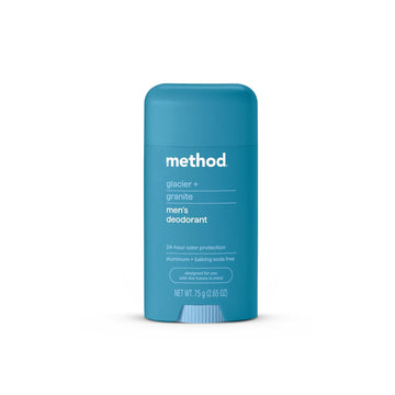 Method Deodorant, Glacier + Granite, 24 Hour Odor Protection, 2.65 Oz