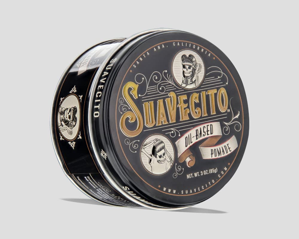 Suavecito Pomade Signature Scent Essentials Bundle: Hair Styling Pomade, Aluminum Free Deodorant, Moisturizing Body Soap