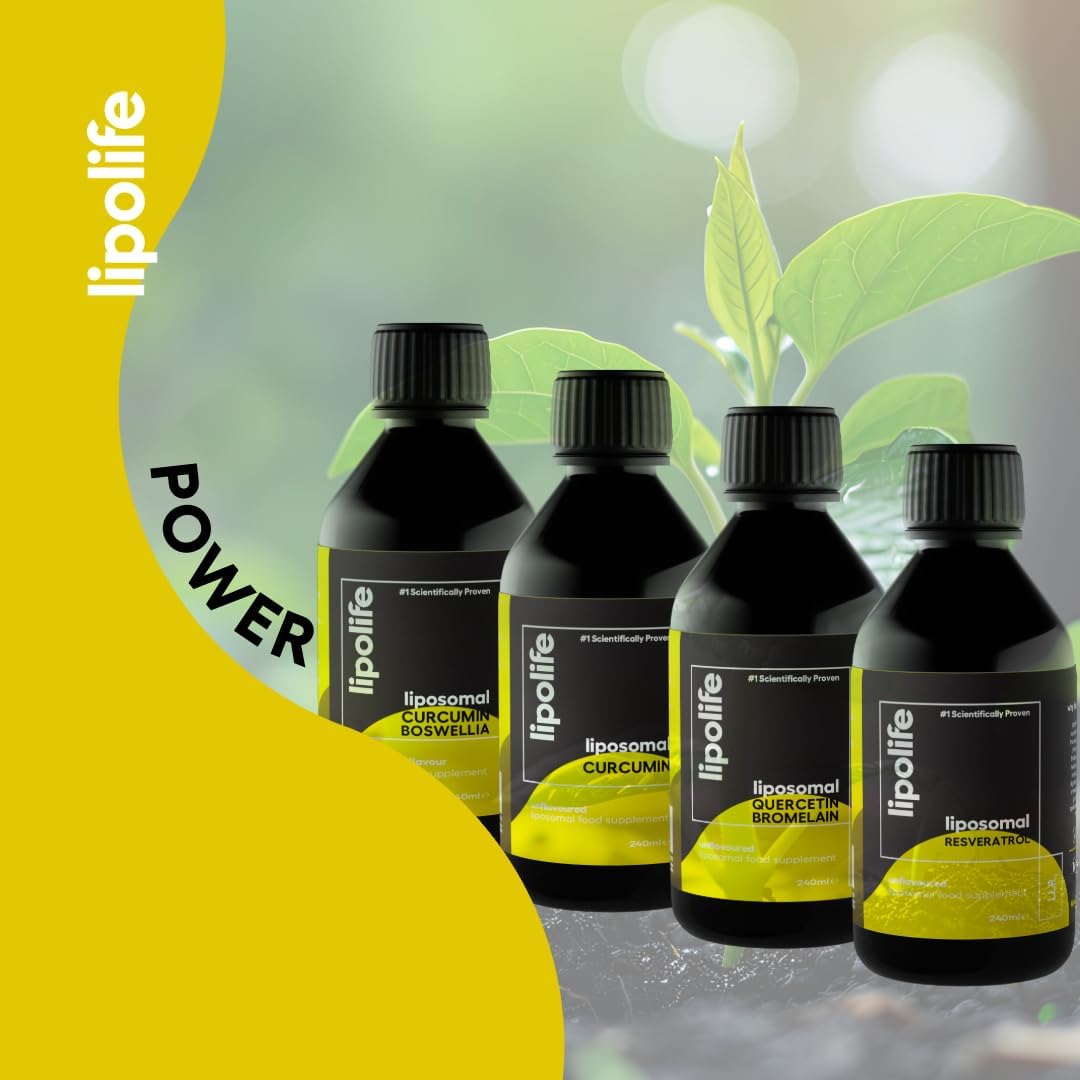 Liposomal Boswellia, Curcumin and Hydroxytyrosol 240ml - lipolife LLT2. Formulated with Aqualox, C3 Complex and Hytoliv. Advanced Nutrient delivery for Athletes. Higher Absorption. : Amazon.co.uk: Health & Personal Care