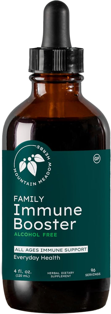 Mountain Meadow Herbs Berry Immune Booster For Kids Immune Support, With Elderberry And Echinacea - 4Oz