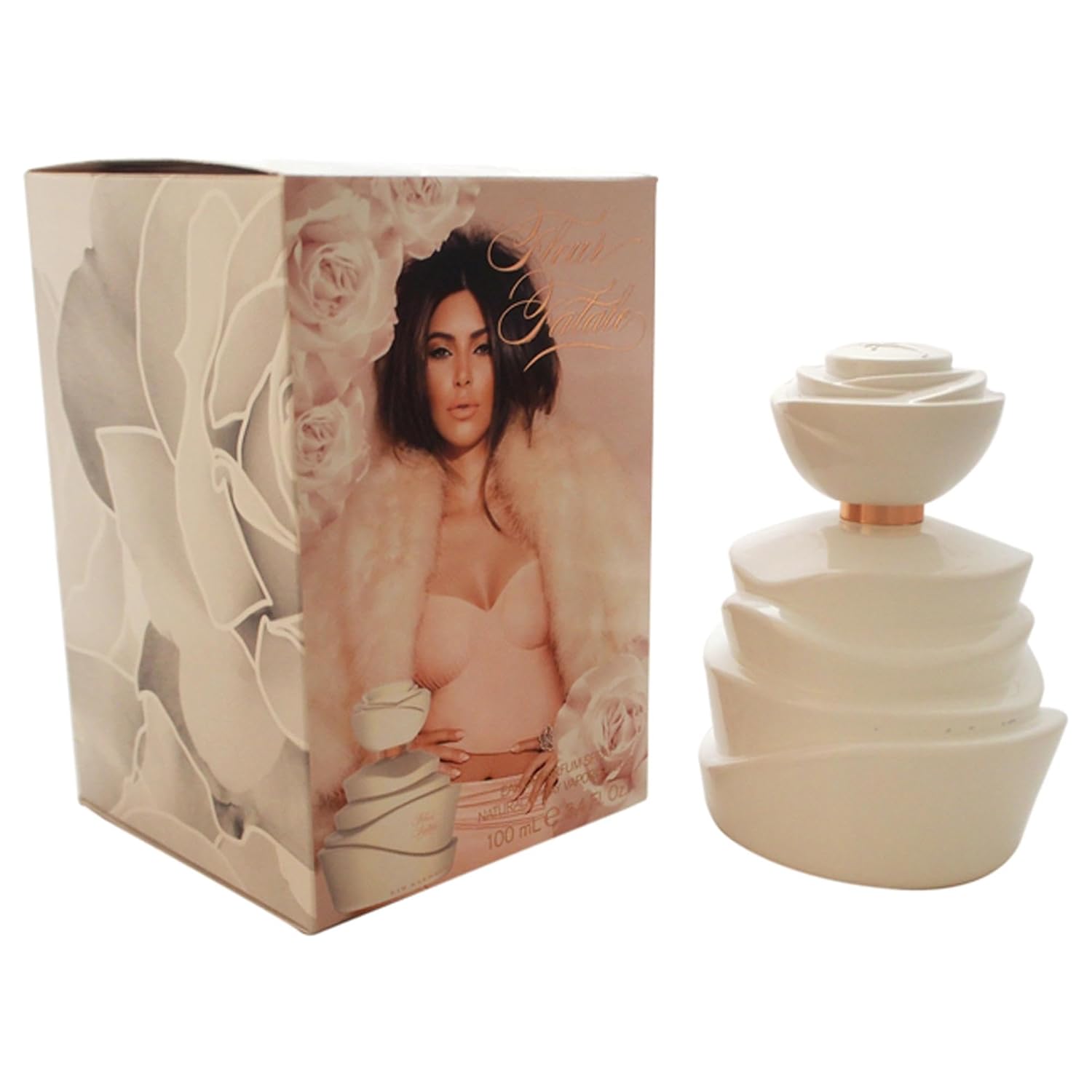Kim Kardashian Fleur Fatale Edp Spray For Women, Floral Woody Musk, 3.4 Fl Oz : Beauty & Personal Care