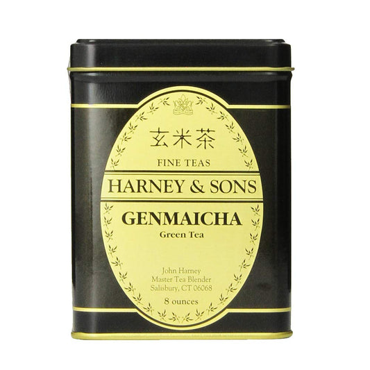 Harney & Sons Genmaicha Tea | 8 Oz Loose Leaf Tea