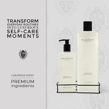 Pecksniff'S Classic Moisturizing Hand Wash 500Ml Set With 1L Refill (Lavender & White Tea)