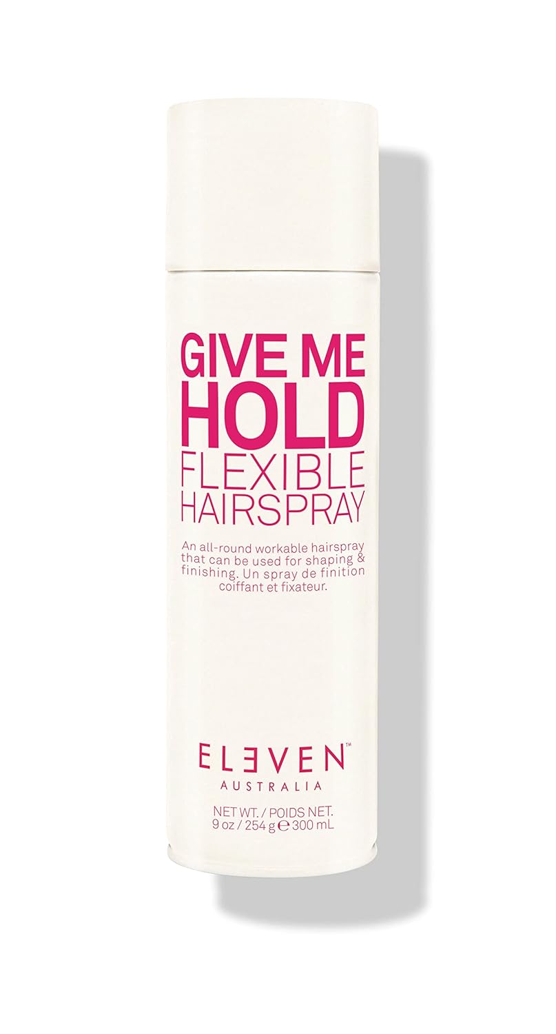 Eleven Australia Give Me Hold Flexible Hairspray Great For Shaping Finishing - 9 Oz