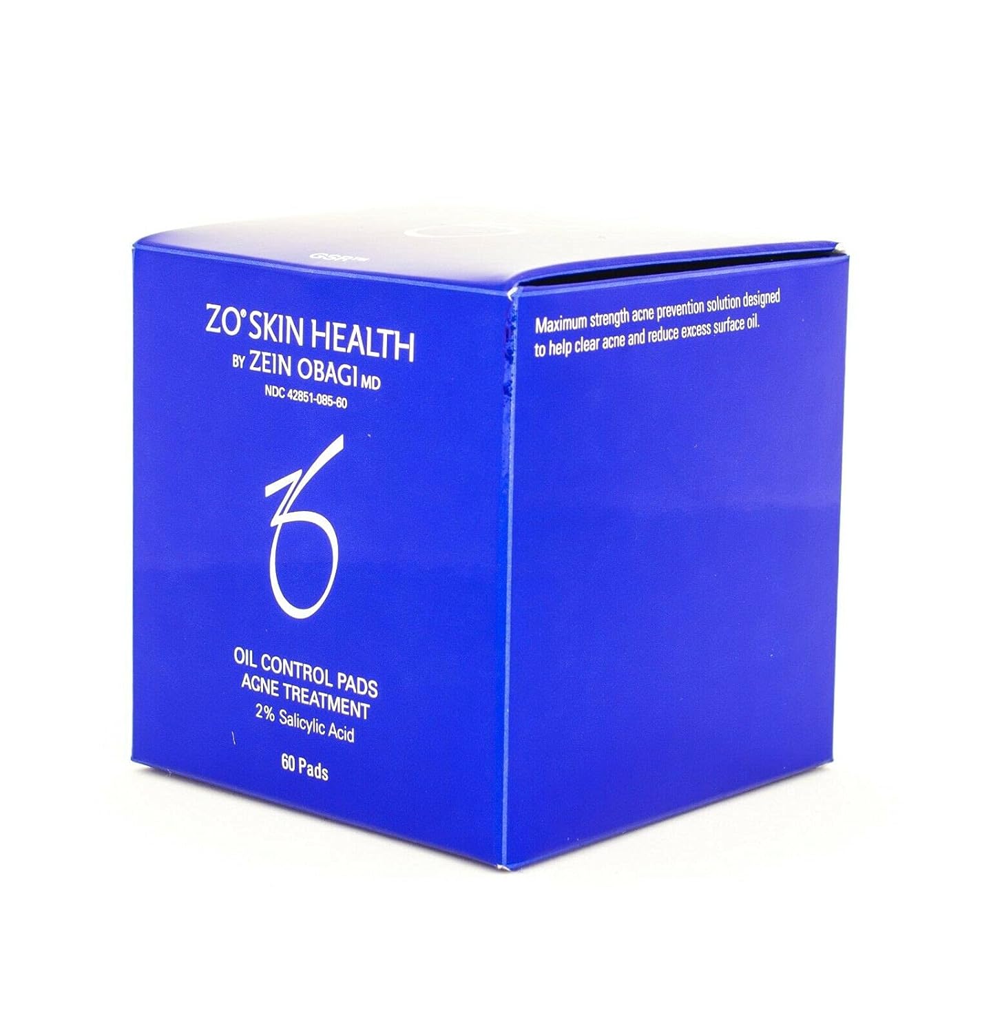 ZO Skin Health Oil Control Pads Acne Treatment, 2% Salicylic Acid- 60 pads formerly called"ZO MEDICAL Cebatrol" : Beauty & Personal Care