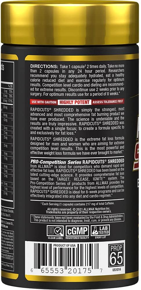 Allmax Nutrition - Rapidcuts Shredded - 90 Capsules