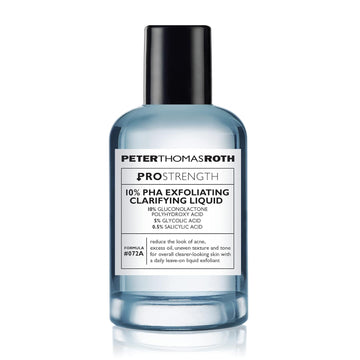 Peter Thomas Roth | Pro Strength 10% Pha Exfoliating Clarifying Liquid, For Acne-Prone Skin, Uneven Texture And Tone