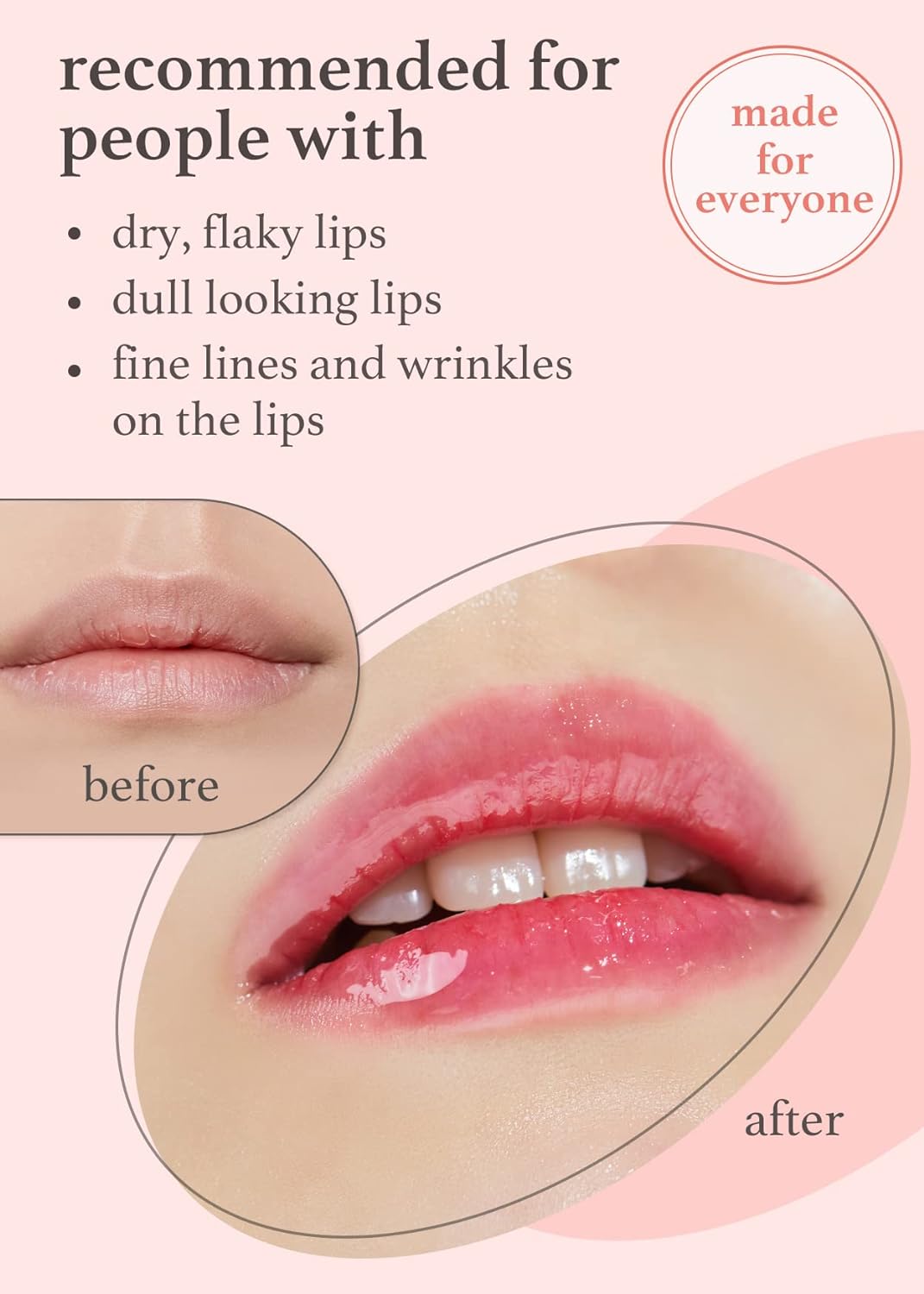 Nooni Korean Vegan Lip Oil - Applepeony, 0.12 Fl Oz + Korean Lip Oil - Appleblacktea, 0.12 Fl Oz Bundle