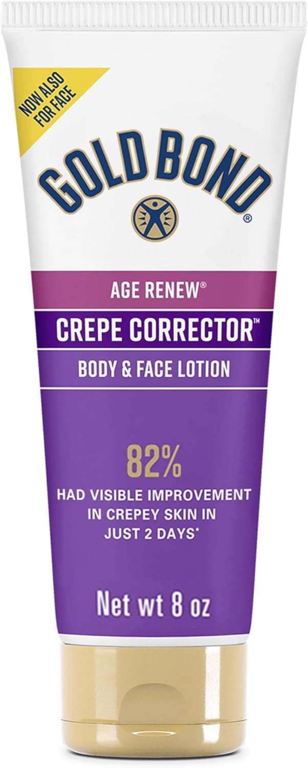 Gold Bond Age Renew Crepe Corrector Body Lotion, Replenishing & Smoothing Formula, 8 Oz