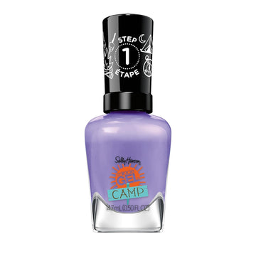 Sally Hansen Miracle Gel™, Summer Camp Summer Nights, Long Lasting, Gel-Like Formula, No Uv Lamp Needed, Purple Nail Polish