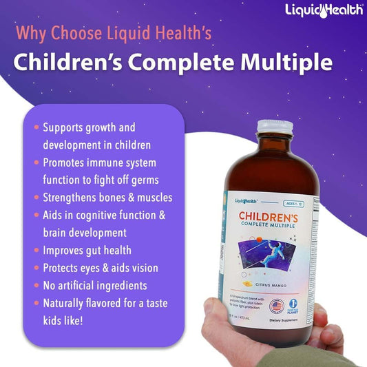 Liquidhealth Child Prodigy Health + Focus Vitamin Bundle