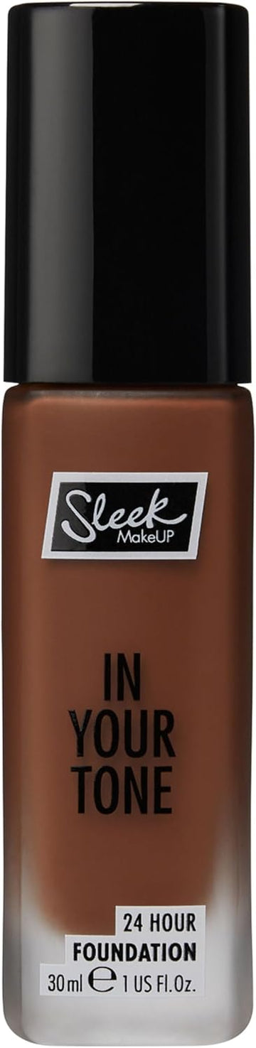 Sleek Makeup In Your Tone 24 Hour Foundation, Medium Buildable Coverage In 30 Shades, Semi-Matte Flawless Finish, 12N, 30Ml
