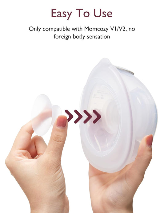 Momcozy Flange Insert 17Mm Only For Momcozy V1/V2 Breast Pump. Original V1/V2 Breast Pump Replacement Accessories, 1Pc (17Mm)