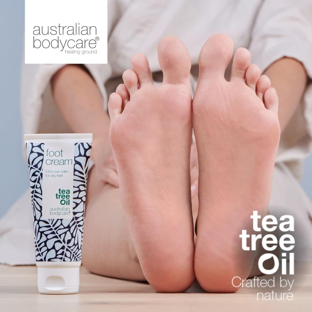 Foot Cream from Australian Bodycare 100ml | Hard Skin Remover for Women & Men | Treatment against Hard, very Dry & Cracked Feet with 10% Urea | Foot Care against Sweaty Feet with Tea Tree Oil : Amazon.co.uk: Beauty