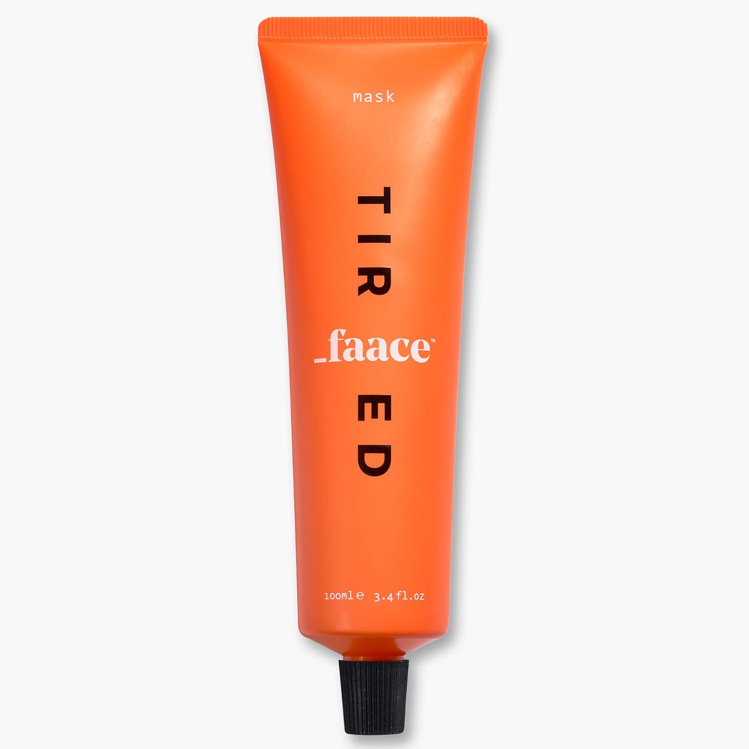Faace Tired Face Mask Beauty - Vegan Daily Face Gel For All Skin Types - Vitamin C, Hyaluronic Acid, Aloe Vera Plant And Rosehip Oil - Cruelty-Free & Organic Skincare - 40 Uses - 100 Ml