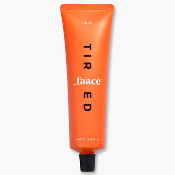 Faace Tired Face Mask Beauty - Vegan Daily Face Gel For All Skin Types - Vitamin C, Hyaluronic Acid, Aloe Vera Plant And Rosehip Oil - Cruelty-Free & Organic Skincare - 40 Uses - 100 Ml