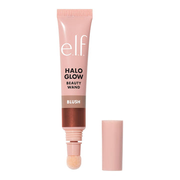 E.L.F. Halo Glow Blush Beauty Wand, Liquid Blush Wand For Radiant, Flushed Cheeks, Infused With Squalane, Vegan & Cruelty-Free