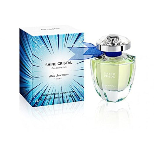 Kristel Saint Martin Shine Cristal Perfume For Women 3.3 Oz / 100 Ml Eau De Parfum Spray : Beauty & Personal Care
