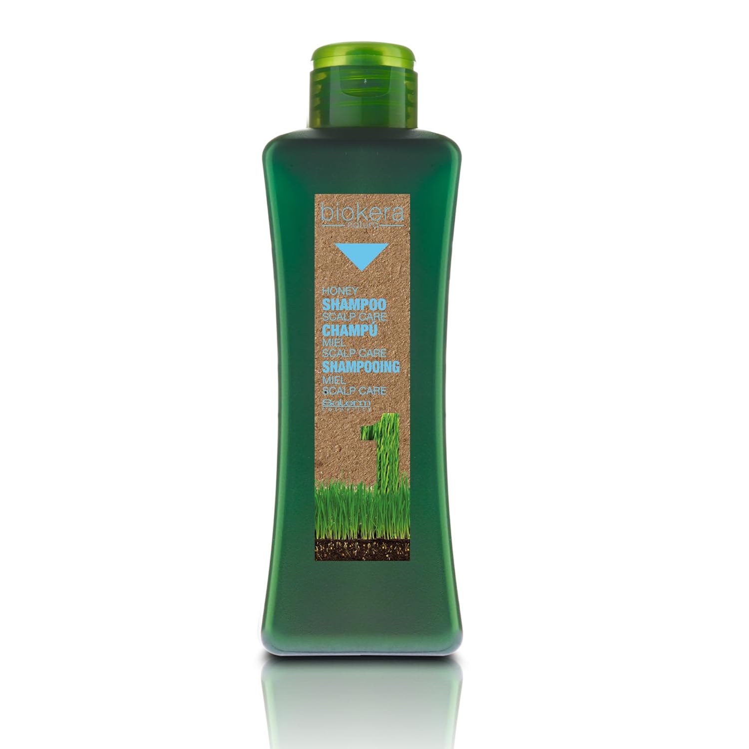Salerm - Sensitive Scalp Shampoo - Biokera Natura Honey Scalp Care Shampoo - 300 Ml - Helps Cleanse The Scalp Of Sebum And Flakes - Supports Healthy Hair - Helps Maintain Scalp Health