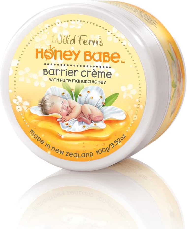 Wild Ferns Honey Babe Barrier Crème, 99% Natural, 100 Grams