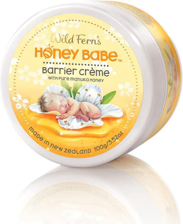 Wild Ferns Honey Babe Barrier Crème, 99% Natural, 100 Grams
