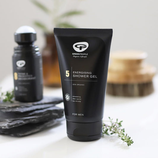 Green People Men's Body Wash - Natural & Organic Mint Shower Gel - SLS, Paraben & Ethanol Free - Vegan, 150ml : Amazon.co.uk: Beauty