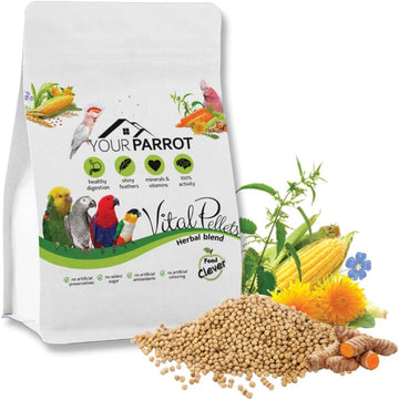 Your Parrot Vital Pellets Herbal Blend Complete Parrot Food 3kg :Pet Supplies