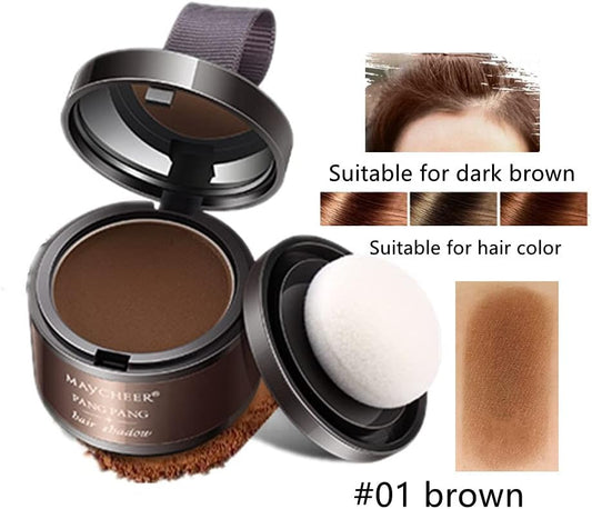 2-In-1 Hair Color Stick & Comb, Safe And Convenient Comb Hair Dye, Touch Up Stick, Waterproof And Sweatproof For Quick Touch,02# Dark Black Brown
