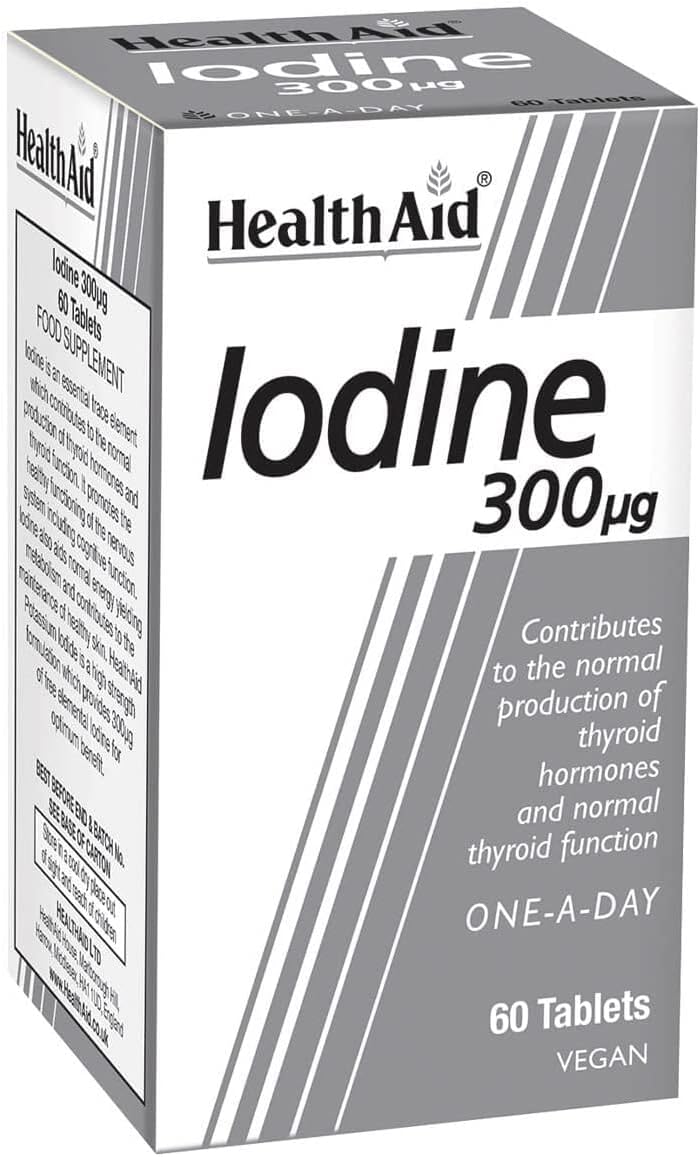 Healthaid 300Mcg Idiodine Tablets - Pack Of 60 Tablets